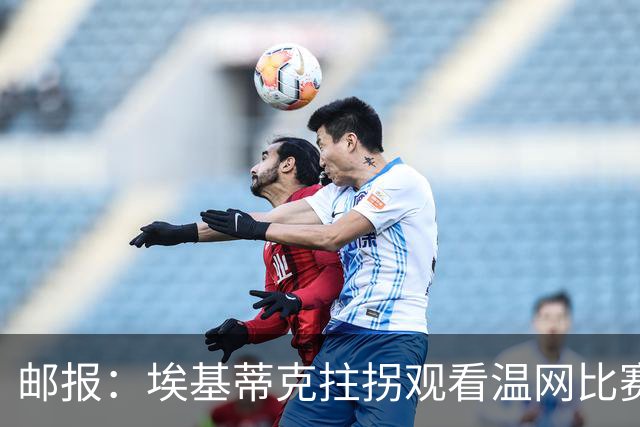 邮报：埃基蒂克拄拐观看温网比赛，此前在洛杉矶进行康复训练